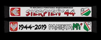 Powstanie warszawskie wybuchło 1 sierpnia 1944 r. Pamiatkowy Szalik Z Okazji 75 Rocznicy Wybuchu Powstania Warszawskiego Legionisci Com