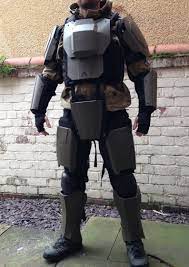 The armor is in good shape, nothing is broken and the paint is in good shape. Apex Mk4 Spec Ops Suit Sci Fi Armor Etsy Shoulder Armor Armor Body Armor