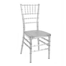 Commercial all weather hospitality seating with aluminum resin dining chair. Clear Resin Chiavari Chair Faraway Event Rentals Koh Samui Thailand Affordable Chair Chiavari Chairs Wedding Chairs