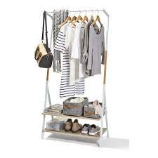 Get the clothes racks & hangers you want from the brands you love today at kmart. Scandi Garment Rack Homemaker Clothing Rack Clothes Stand Garment Racks