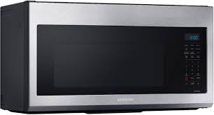 About 4% % of these are microwave ovens, 2%% are ovens. Samsung 1 7 Cu Ft Over The Range Convection Microwave With Wifi Fingerprint Resistant Stainless Steel Mc17t8000cs Aa Best Buy