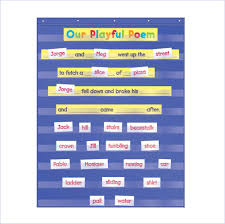 13 x 12 godery tabletop desktop pocket chart double sided