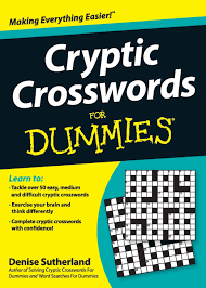 Cryptic Crosswords For Dummies Amazon Co Uk Denise