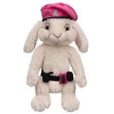 Must Own This Pink Beret Bunny From The Movie Hop Omg I Am Going To B A Bw Now Buildabear Easter Custom Teddy Bear Build A Bear Bear
