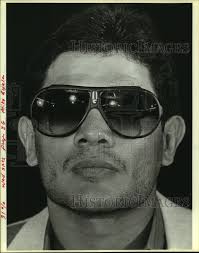 1986 Boxer Mike Ayala at Press Conference for Zaragoza Fight