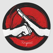 Kung Fu Martial Arts Salute Classic Round Sticker Zazzle Com Kung Fu Martial Arts Martial Arts Techniques Martial Arts