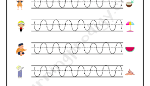 These worksheets and lessons help students begin to comprehend patterns and fill in any missing portions of the patterns to make them complete. Free Printable Pattern Tracing Worksheet Learningprodigy Pattern Lines Tracing
