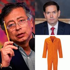 Breaking news: Colombia's President, Gustavo Petro, challenges Marco Rubio.  “I have to tell Marco Rubio, brother, if you're going to put me in prison,  let's see if you can. If you want