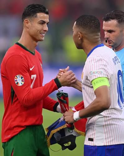 Kylian Mbappé: “Cristiano Ronaldo has always been a role model for me,  someone I've looked up to since I was a kid. I'm lucky to have a  relationship with him — we