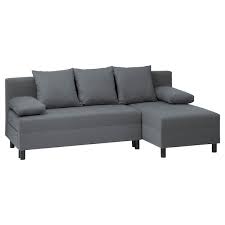 High quality design furniture to your home that is practical as well as affordable. Angsta Sofa Bed With Chaise Longue Dark Grey Ikea