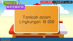 Latihan matematik tingkatan 3 bab 3 kssm modul aktiviti pt3 matematik dwibahasa buku 1 kssm tingkatan 3 2020 lazada p p abad ke 21 matematik tingkatan 3 2020 bm. Tahun 3 Matematik Tambah Dalam Lingkungan 10 000 Youtube