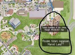 Future Disneyland Expansion For Marvel Land At California Adventure And Guardians Of The Galaxy Ride Hollywood Tower Of Terror Hollywood Tower Tower Of Terror
