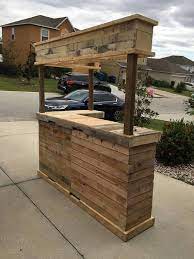 This basement bar is by far the easiest to build, with simple working tools. Diy Pallet Wood Bar Novocom Top