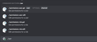 Great if your name is taken and you need a close match username. Discord Developer Portal Documentation Slash Commands