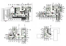 Strategic Health Center Distribution Plan And Floor Plan Details Dwg File Health Center Floor Plans How To Plan