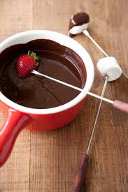 Paula Deen Classic Chocolate Fondue Recipe Pauladeen Com Chocolate Fondue Recipe Food Chocolate Fondue