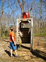 Traveling With Andrew And Jennifer April 3 Rain Water Collection Outdoor Shower Outdoor Shower Diy
