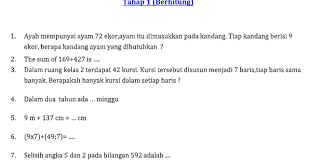 Cianjur tahun 2015 4 23. Contoh Soal Calistung Kls 2 Sd Tahun Pelajaran 2018 2019 File Guru Now