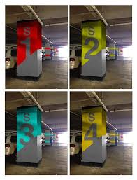 Parking Signage Project On Behance Wayfinding Signage Design Park Signage Parking Design
