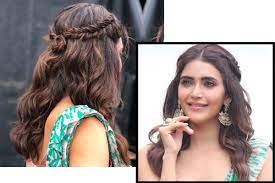 It is quite easy and simple to make as well as it is. Best 11 Celebrity Hairstyle For Saree Be Beautiful India