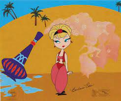 Sold at Auction: I Dream of Jeannie limited edition cel signed by Barbara  Eden.