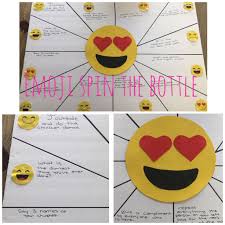 Easy Birthday Party Games For 10 Year Olds Emoji Spin The Bottle Game Super Easy To Make Perfect For My 12 Year Olds Dau Emoji Birthday Party Birthday Party For Teens 12 Year Old Birthday Party Ideas