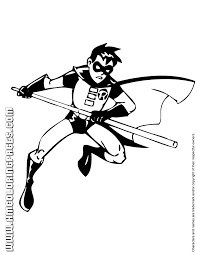 These coloring pages of batman are extremely popular with young boys as the varied she allies with batman, robin and other prominent heroes of the comic series to fight the villains of the gotham city. Robin Printable Coloring Pages Batman Coloring Pages Batman Coloring Cartoon Coloring Pages