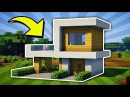 Minecraft Small Modern House Tutorial 11 Pc Xboxone Ps4 Pe Xbox360 Ps3 Youtube Minecraft Modern Easy Minecraft Houses Minecraft House Designs