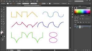 How To Draw Lines Using The Pen Tool In Adobe Illustrator - Youtube