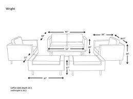 Patio Furniture Dimensions Deep Seating Outdoor Seating Set Sunbrella Fabric