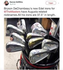 Bryson dechambeau first played the masters in 2016 as the u.s. Golf Professor Bryson Dechambeau Golf Magazin