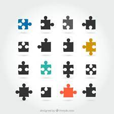 Jigsaw puzzle piece photoshop brushes. Puzzle Icon Vector 75483 Free Icons Library