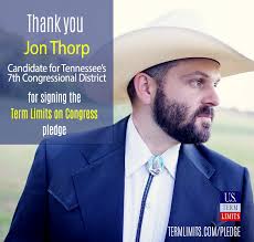 Jon Thorp Pledges to Support Term Limits