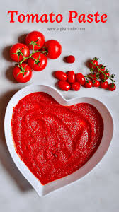 How To Make Tomato Puree Paste And Store It Alphafoodie Recipe Tomato Pureed Food Recipes Homemade Tomato Paste