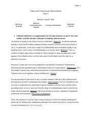 Ethics and Professional Responsibility in Law Practice