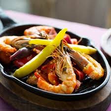 Trilogie De Quinoa Aux Gambas Recette Cuisson Des Aliments Recette Cooking Chef Plat