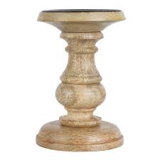 Shop pillar holders, taper candelabras, tiny tea lights and more. 6 Wood Carved Pillar Candle Holder By Ashland Michaels