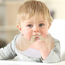 Baby Bandana Drool Bibs 6 Pack and Teething Toys 100% Cotton Soft and  Absorbent for Boys and Girls 0-36 Months