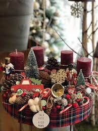 Advent Christmas Candle Decorations Christmas Table Decorations Christmas Flowers