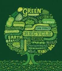 go green print green recycle earth day quotes green