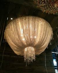 Floor To Ceiling Walls The Paris Apartment Diy Chandelier Hula Hoop Light Hoop Light