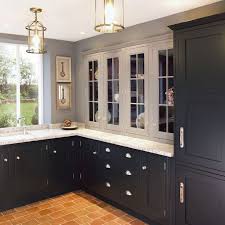 Black Shaker Style Kitchen Cabinets Shaker And Classic Shaker Style Kitchens In Black Shaker Style Kitchens Dark Grey Kitchen Cabinets Grey Shaker Kitchen