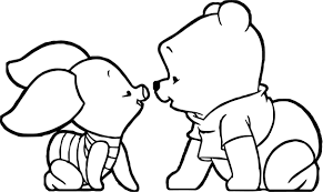 ⭐ free printable winnie the pooh coloring book. Baby Pooh Piglet Coloring Page Piglet Winnie The Pooh Cute Winnie The Pooh Winnie The Pooh Drawing
