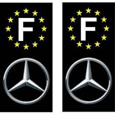 L'idée de vendre des plaques d'immatriculation sur mesure se révèle être, une semaine après, une mais au fond, un conducteur de peugeot 308, de bmw 530 ou d'une mercedes sl 500 pourra être. 2 Stickers Autocollant Plaque D Immatriculation Mercedes