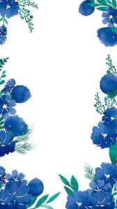 Check spelling or type a new query. Background For Mobile With Watercolor Blue Flowers Free Vector Nohat Free For Designer