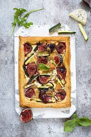 Tarte Fine Chevre Figues Et Courgettes Entree Vegetarienne Un Dejeuner De Soleil Recette En 2020 Tarte Fine Figues Entree Vegetarienne