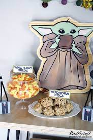 Season 2 of the mandalorian comes out at the end of the month, so get ready for an epic party! Mandalorian Baby Yoda Birthday Party Diy