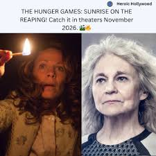 Lili Taylor joins THE HUNGER GAMES: SUNRISE ON THE REAPING as Mags  Flanagan! 🎬🔥 Catch it in theaters November 20, 2026.