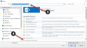However, you can interact with sharepoint from the desktop in the following ways: How To Open Or Save As A File To A Sharepoint Location From Word 2016 Kelly Laforest