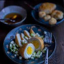 Pempek Kapal Selam Indonesian Fried Fish Cake Asian Seafood Recipe Fish And Chips Beer Battered Fish